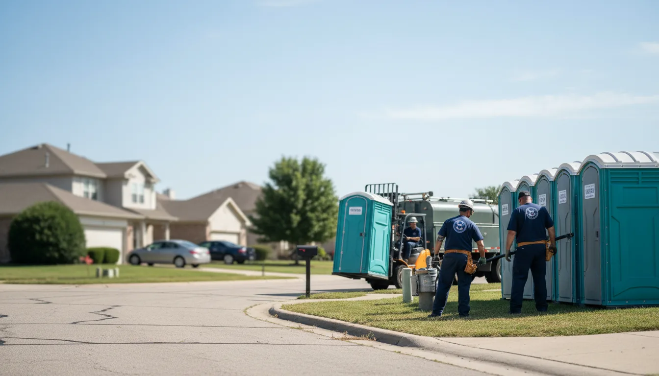 Porta Potty Rental in Crescent, IA near me